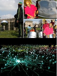 Twelve Drummers Drumming – The Rainbow Steel Band, Holburne Museum, Bath, Friday 23rd December